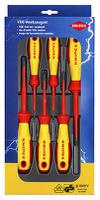 00-20-12-v03 Knipex 00 20 12 V03 Phillips; Pozidriv Insulated Screwdriver Set, 6-Piece