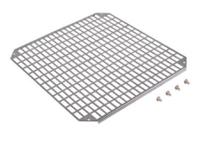 mpp-arca-5050 Fibox Galvanised Steel Perforated Mounting Plate, 450mm W for Use with ARCA Series