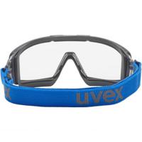 9143267 uvex i-guard+, Scratch Resistant Anti-Mist Safety Goggles with Clear Lenses