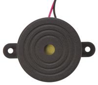 622-1512 RS PRO 92dB Panel Mount Continuous Internal Buzzer, 14.8 (Dia.) x 16mm, 3V dc Min, 20V dc Max