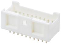 55917-2010 Molex MicroClasp Series Straight Through Hole PCB Header, 20 Contact(s), 2 mm Pitch, 2 Row, Shrouded