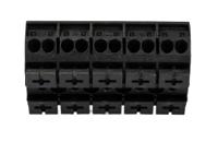 862-1505 WAGO 862 Series Terminal Strip, 5-Way, 32A, 20 → 12 AWG, Wire, Push-In Cage Clamp Termination