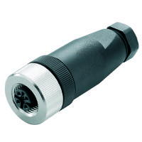 9457240000 Weidmüller Connector, 4 Contacts, Screw Mount, M12 Connector, Socket, Female, IP67, SAIB Series