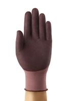 11926100 Ansell 11-926 Purple Nylon Nylon Work Gloves, Size 10, Nitrile Coating