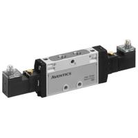 r422100975 EMERSON ? AVENTICS 5/3 Pneumatic Solenoid Valve - Pilot/Pilot G 1/8 TC08 Series 24V dc