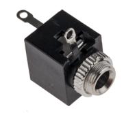 ies100-3 Belden Jack Connector 3.5 mm Chassis Mount Stereo Socket