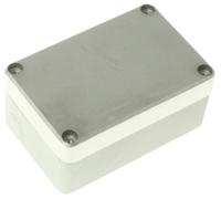 aln-061005-complete-up Fibox Euronord Series Unpainted Aluminium Enclosure, IP66, IP67, IP68, Unpainted Lid, 100 x 66 x 46mm