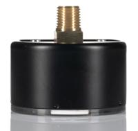 9071571 WIKA G 1/4 Analogue Pressure Gauge 100mbar Back Entry 63mm Outside Diameter