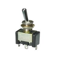 et115e12-z Nidec Components Toggle Switch, PCB Mount, On-Off-On, SPDT, Solder Terminal
