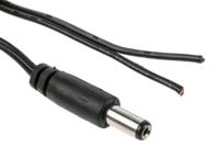 913-5111 RS PRO 2.1mm DC Power Plug to Unterminated Power Cord, 1.8m