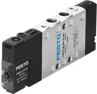 cpe14-m1bh-53g-18 Festo 5/3 Solenoid Pilot Valve - Electrical G 1/8 CPE Series 24V dc, 196937