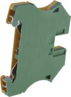 1010100000 Weidmuller 2-Way WPE 4 Earth Terminal Block, 10 → 22 AWG Wire, Screw Down, Wemid Housing, ATEX