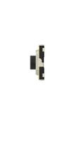 mslpt5252cg2wtr TE Connectivity Black Round Button Tactile Switch, SPST 50 mA Surface Mount