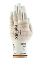 11812100 Ansell 11-812 White Nylon, Spandex Nylon, Spandex Work Gloves, Size 10, Nitrile Foam Coating