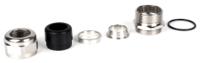 211-6800 RS PRO Nickel Plated Brass Cable Gland, M32 Thread, 13mm min., 20mm max., IP68