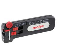 638170800 Molex 63817 Series Wire Stripper, 0.25mm Min, 0.8mm Max