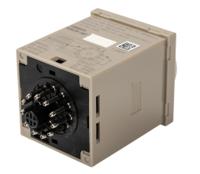 h3cr-ap-ac24-48dc12-48 Omron H3CR Series DIN Rail Mount Timer Relay, 12 → 48 V dc, 24 → 48V ac, 2-Contact, 0.05 s → 300h,