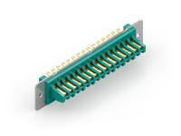 434-495 RS PRO 4.70mm Pitch Rack and Panel Connector Backplane Connector, Male, Straight, 32 Row, 32 Way