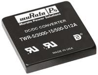 twr-53000-15500-d12a-c Murata Power Solutions TWR DC-DC Converter, 5V dc/ 3 A, ±500mA Output, 9 → 36 V dc Input, 20W, Through Hole,