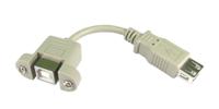 286-3272 RS PRO USB 2.0, Female USB A to Female USB A, 12cm