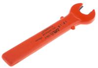 911-1187 ITL Insulated Tools Ltd Open Ended Spanner, 10mm, Metric, 180 mm Overall, VDE/1000V
