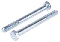 917-3205 RS PRO Bright Zinc Plated Steel, Hex Bolt, M12 x 120mm