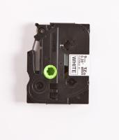 tze-fx221 Brother Black on White Label Printer Tape, 8 m Length, 9 mm Width