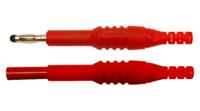 285-8094 RS PRO Red Plug Banana Connector, 4 mm Connector, 10A, 1kV, Nickel Plating