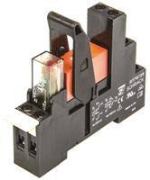 rt4s4r24-2-1415073-1 TE Connectivity RT Series Interface Relay, DIN Rail Mount, 24V ac Coil, DPDT, 2-Pole