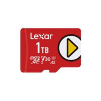 lmsplay001t-bnnng Lexar 1 TB MicroSDXC Micro SD Card, A2 V30 U3, Class10, UHS-I