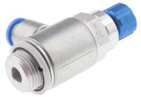 grla-38-qs-8-rs-d Festo GRLA Series Tube Exhaust Valve, 8mm Tube Inlet Port x G 3/8 Outlet Port, 534342