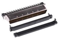 5749621-7 TE Connectivity Male 68 Pin Right Angle Cable Mount SCSI Connector 1.27mm Pitch, IDT