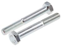 917-3100 RS PRO Bright Zinc Plated Steel, Hex Bolt, M6 x 45mm