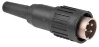 t3324501 Amphenol Industrial, C 091 B 4 Pole M16 Din Plug, 5A, 300 V ac, Male, Cable Mount