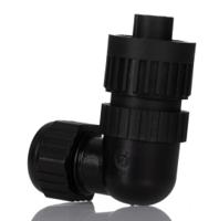 934131100-ca-6-w-ld Hirschmann, CA IP66, IP67 Black Screw 6 + PE Angled Industrial Power Socket, Rated At 10A, 230 V, 400 V