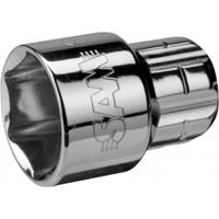 shs-19 SAM 1/2 in Drive 19mm Pass Through Socket, 6 point, 18.92 mm Overall Length
