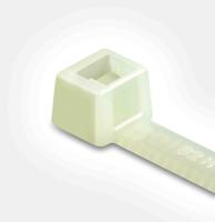 114-01879-t18r-pa46-na HellermannTyton Cable Tie, Inside Serrated, 100mm x 2.5 mm, Natural PA 4.6, Pk-100