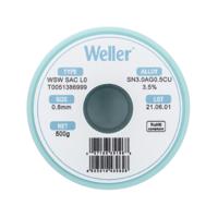 t0051386999 Weller Wire, 0.8mm Lead Free Solder, 217-221°C Melting Point