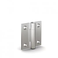 5213861 Pinet Stainless Steel Butt Hinge, Rivet Fixing, 40mm x 40mm x 2mm
