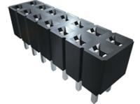 slw-105-01-f-d Samtec SLW Series Straight Surface Mount PCB Socket, 10-Contact, 2-Row, 2.54mm Pitch, Through Hole Termination