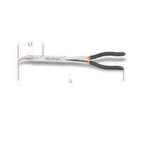 1009ldp BETA Long Nose Pliers, 336 mm Overall, 66mm Jaw