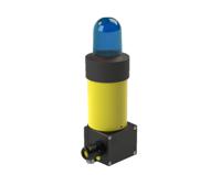 31006907000 Pfannenberg CWB-ATEX Series Blue Flashing Beacon, 12 → 48 V dc, Bracket Mount, LED Bulb, IP66
