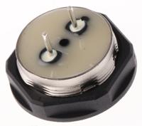 12412800 Schurter MCS 19 Series Push Button Switch, Momentary, Panel Mount, 19mm Cutout, SPST, 48V dc