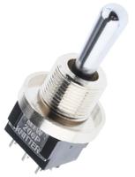 mtw206p KNITTER-SWITCH Toggle Switch, Panel Mount, On-Off-On, DPDT, Solder Terminal, 250V ac