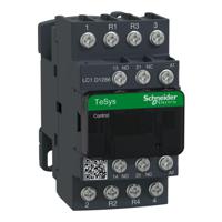 lc1d1286p7 Schneider Electric LC1D Contactor, 230 V ac Coil, 4-Pole, 25 A, 1.56 W 230 V, 2 NO/2 NC, 300 V dc, 690V ac