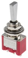 734-7000 RS PRO Toggle Switch, Panel Mount, On-Off-On, SPDT, Solder Terminal
