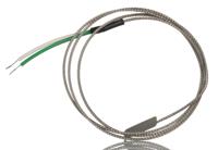 268-4490 RS PRO Type K Leaf Thermocouple 1m Length, 13mm Diameter, -60°C → +350°C
