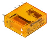 406181104000 Finder PCB Mount Power Relay, 110V ac Coil, 16A Switching Current, SPDT