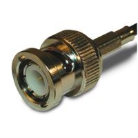 112132 Amphenol RF Plug Cable Mount BNC Connector, Crimp Termination, Straight Body