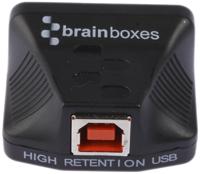 us-320 Brainboxes RS422, RS485 USB A Female to D-sub, 9 Pin Male Interface Converter